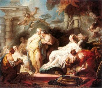 讓 奧諾雷 弗拉戈納爾 Psyche showing her Sisters her Gifts from Cupid 讓 奧諾雷 弗拉戈納爾 Psyche showing her Sisters her Gifts from Cupid
